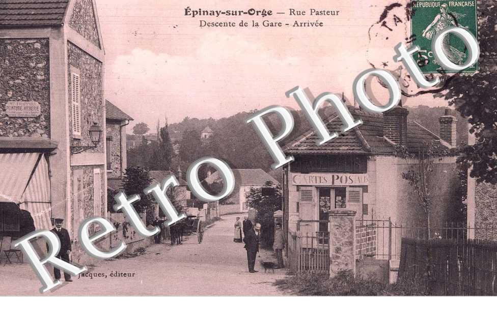 Rue pasteur - Descente de la Gare - Arrivée