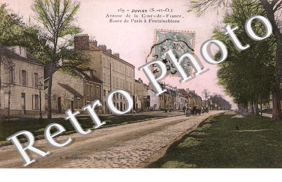 Avenue de la Cour de France - route de Paris
