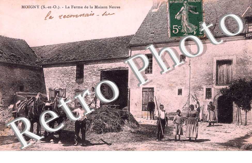 LA FERME ET LA MAISON NEUVE