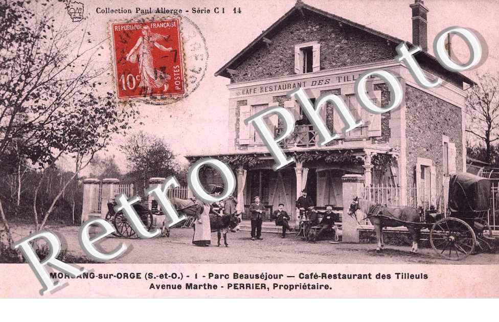 Parc beauséjour - Café Restaurant des Tilleuls avenue Marthe - Perrier Pro.