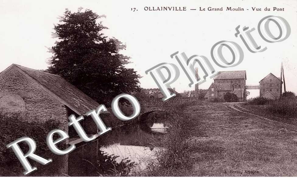 Le grand moulin vue du pont