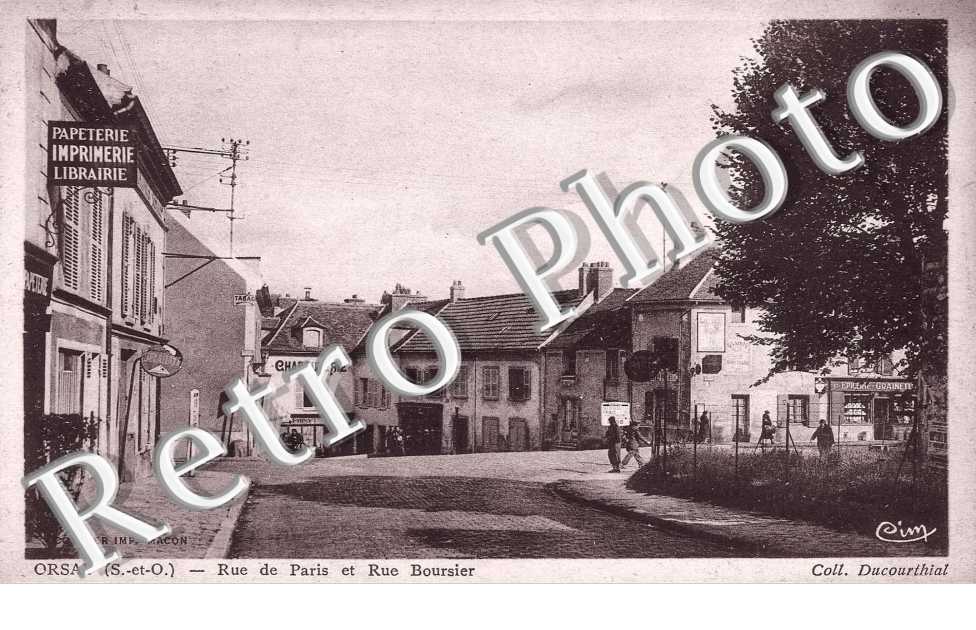 RUE DE PARIS ET RUE BOURSIER