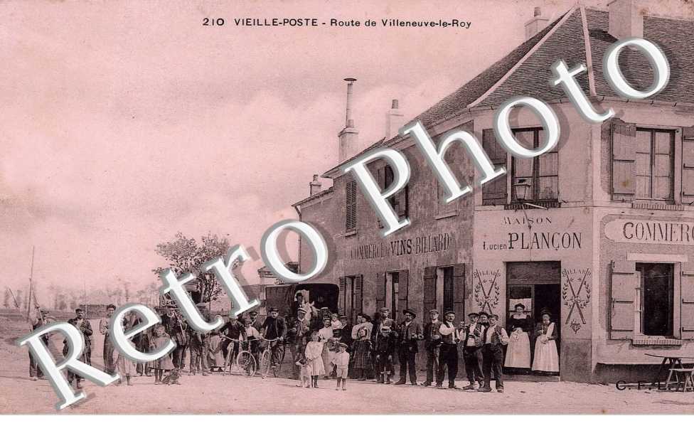VIEILLE POSTE - ROUTE DE VILLENEUVE LE ROY