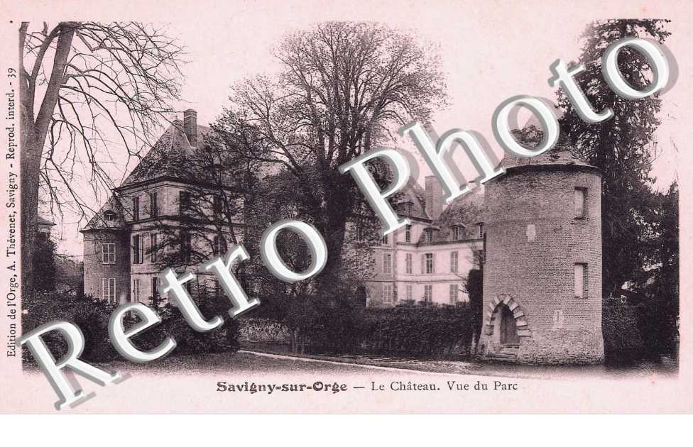 Le Château vu du Parc