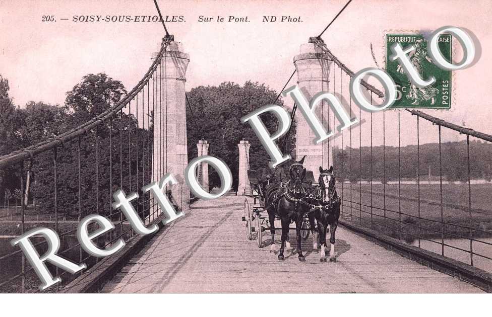 Soisy sous Etiolles - Sur le pont