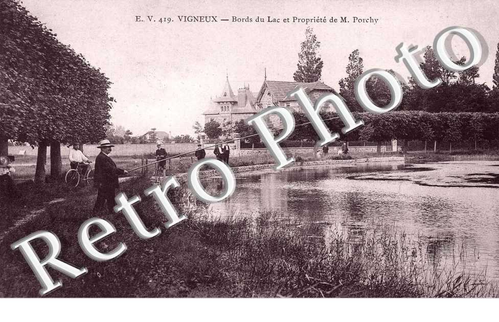 Bords du Lac et Propriete de M. Porchy
