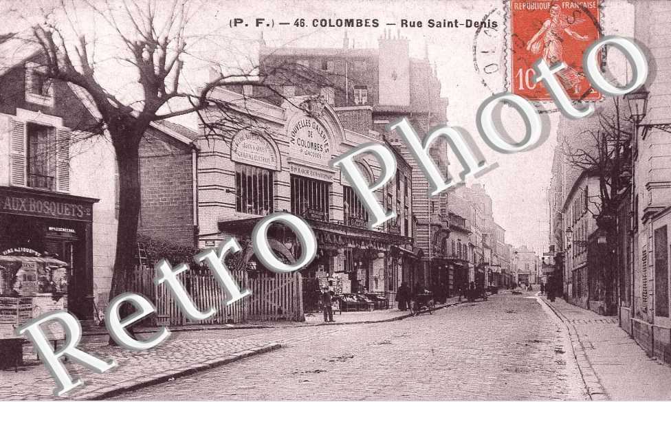 Vue de la Rue Saint Denis