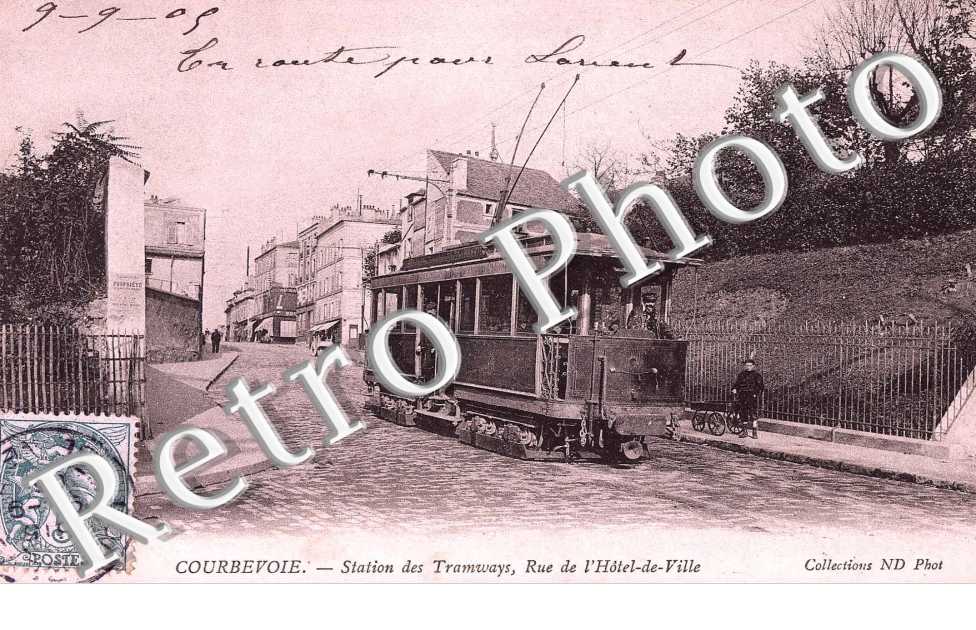 Station des Tramways - Rue de l'Hotel de ville