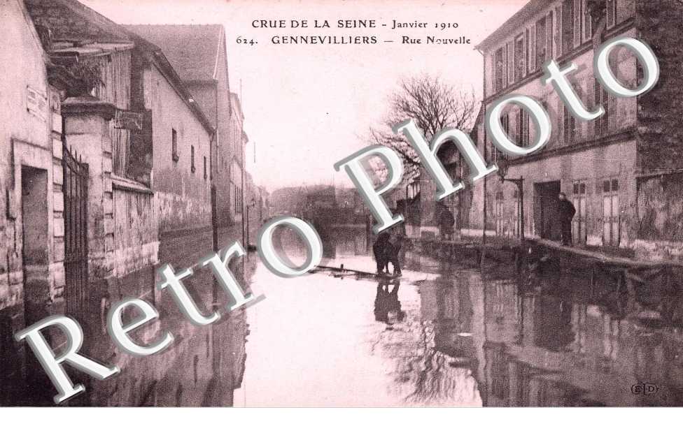 Crue de la Seine 1910, Rue Nouvelle