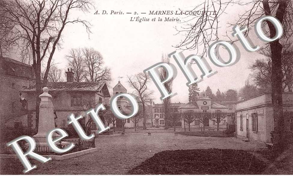 Eglise et la mairie