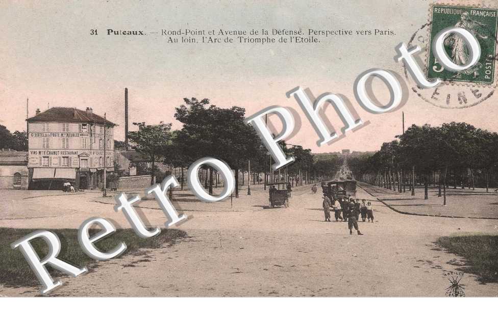 Rond Point et Avenue de la Défense