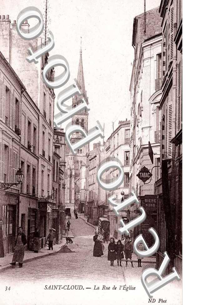 La rue de l'Eglise