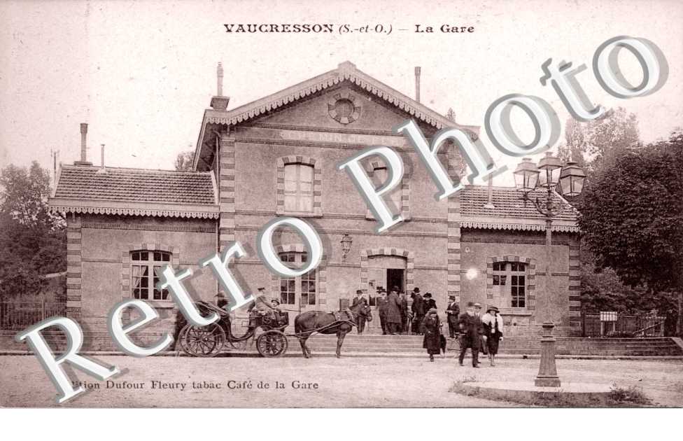 La gare - attelage de cheval