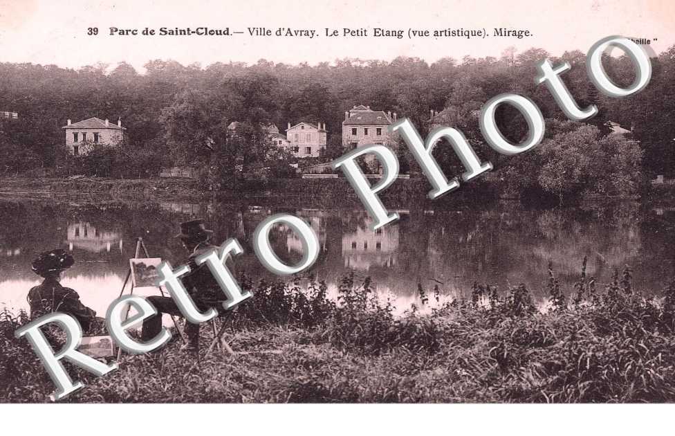 Parc de Saint Cloud - Ville D'Avray - Le petit etang