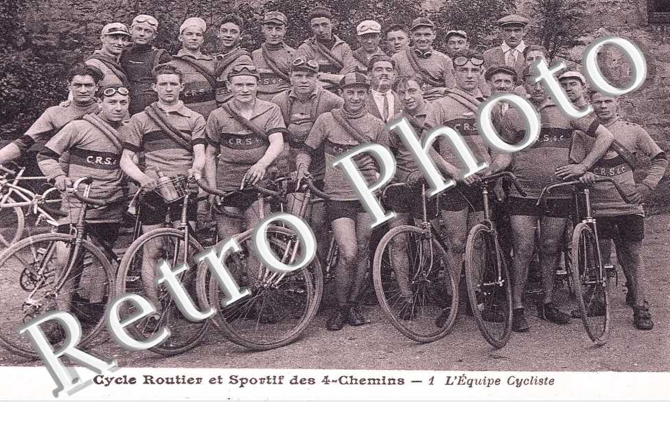 Cyclisme routier et sportif des 4 chemins  - 1 L'equipe cycliste