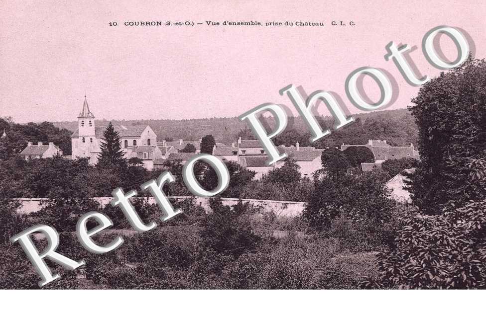 Vue d'ensemble prise du château