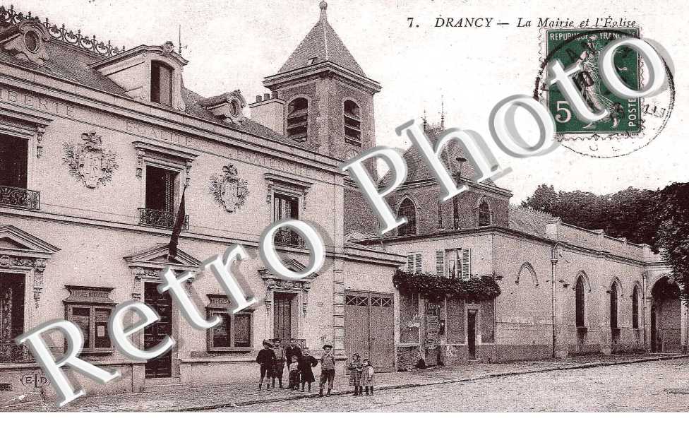 La mairie et l'eglise