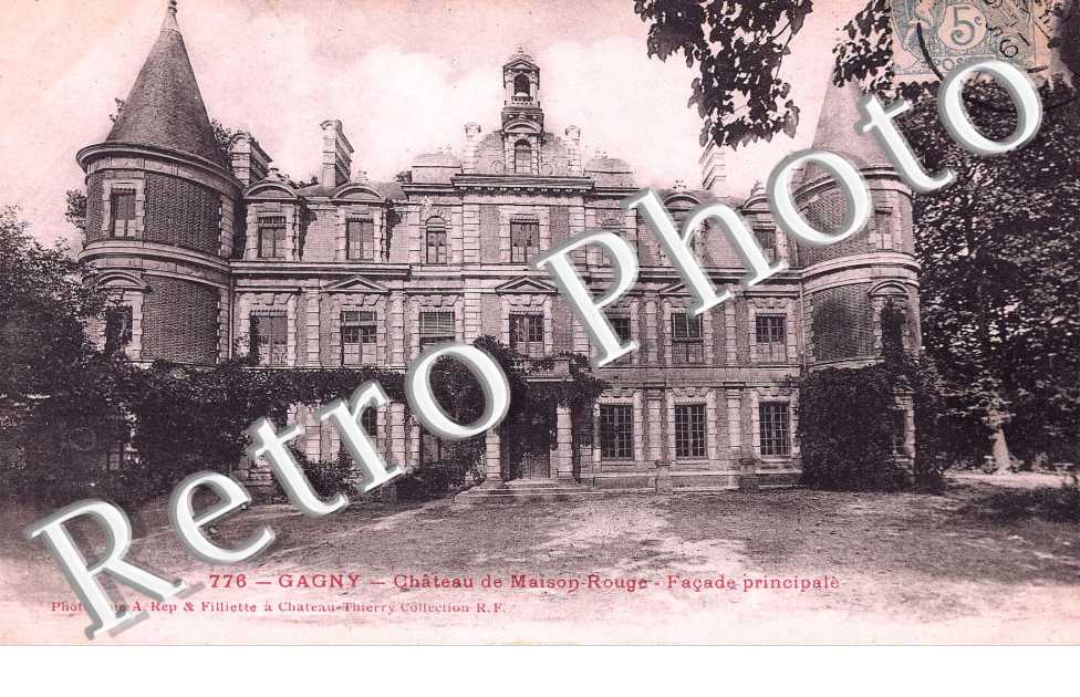 Chateau de maison rouge