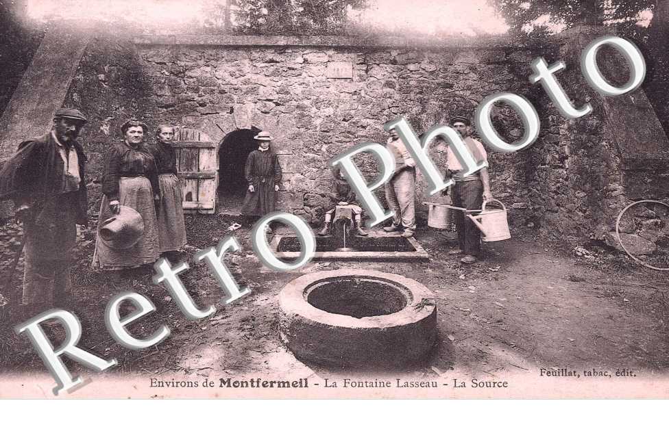 La fontaine Lasseau - La source