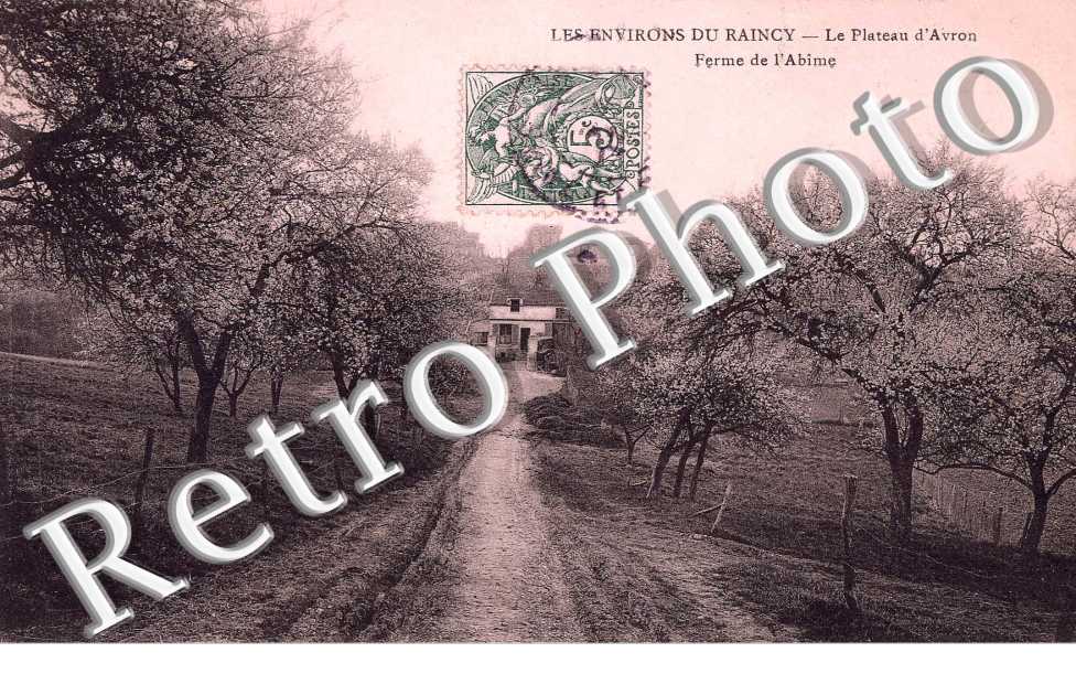 Le plateau d'Avron  - Ferme de l'abime