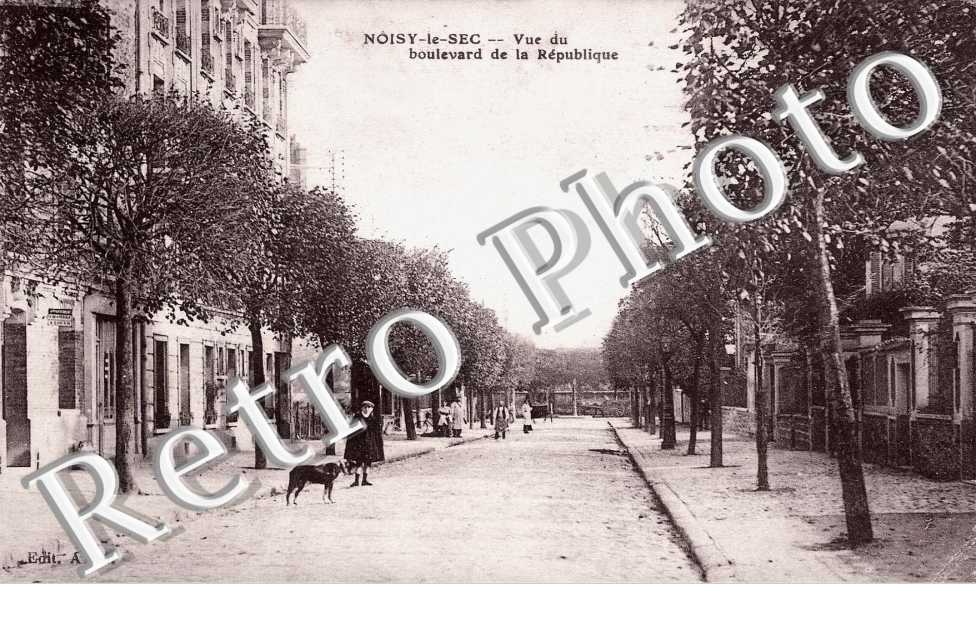 VUE DU Boulevard  DE LA REPUBLIQUE