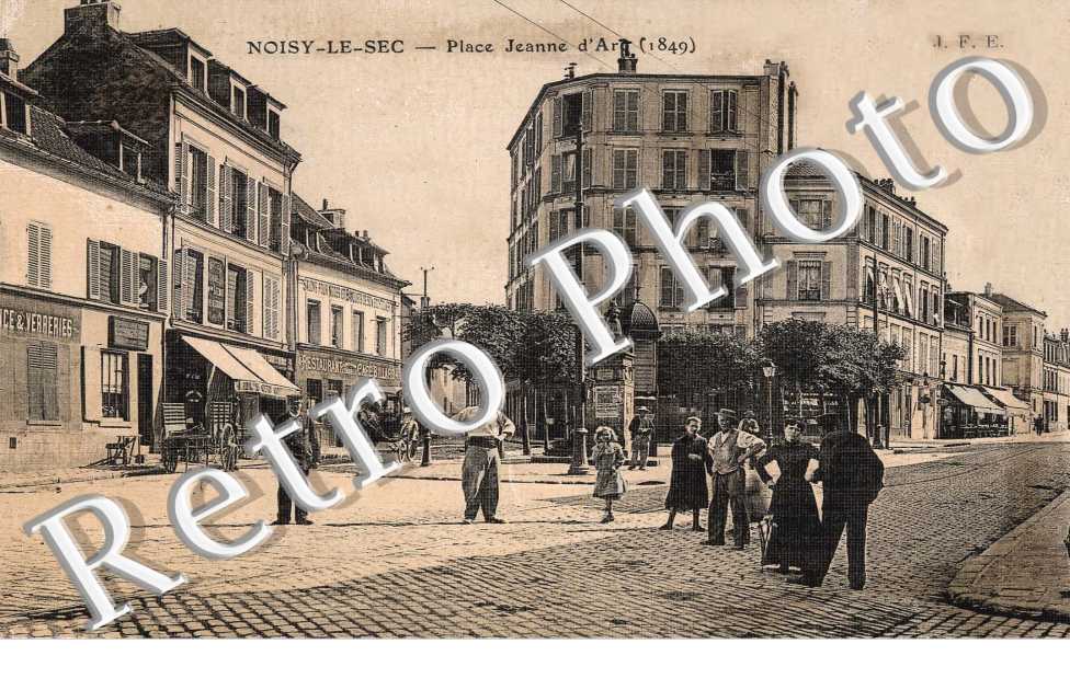 Place Jeanne d'Arc (toilee couleur)