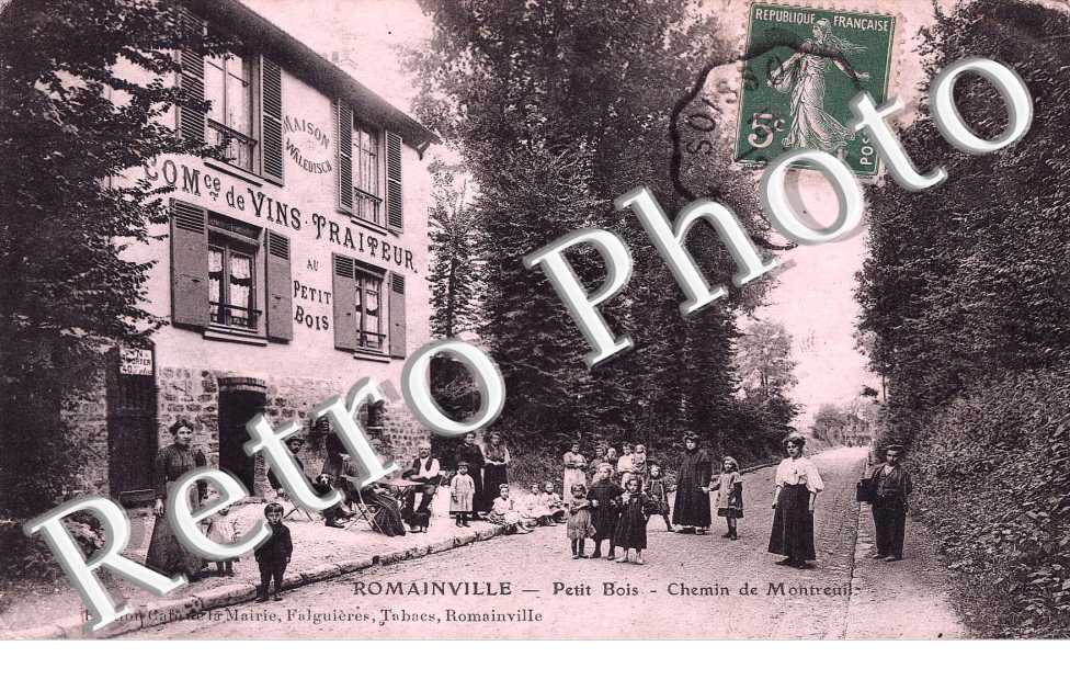 petit bois, chemin de Montreuil