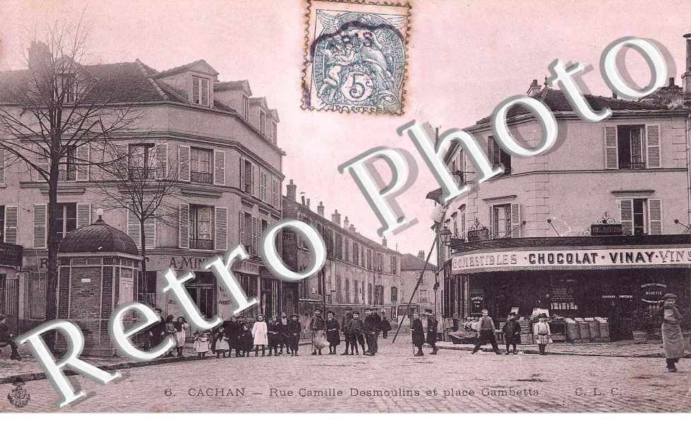 Rue Camille Desmoulins et place Gambetta
