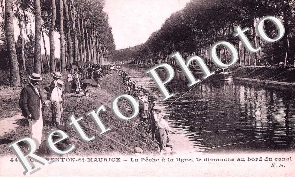 Chaenton Saint Maurice Le dimanche au bord du canal