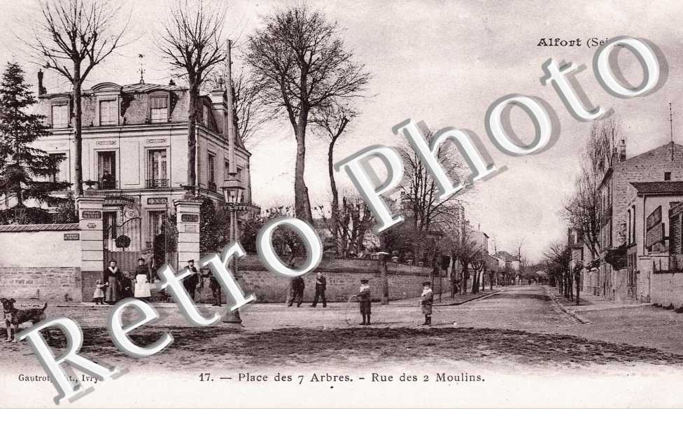 place des 7 arbres Rue des 2 moulins