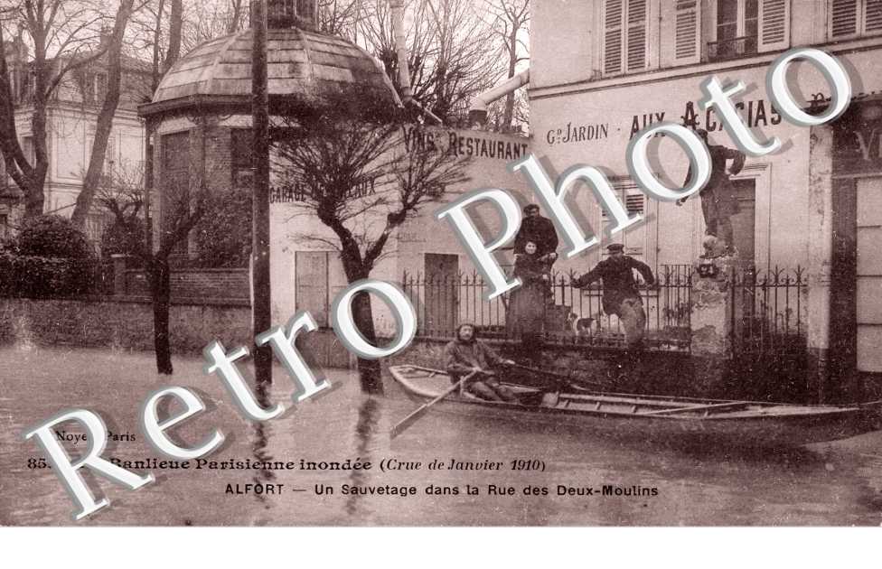 ALFORT Un sauvetage dans la rue des Deux Moulins