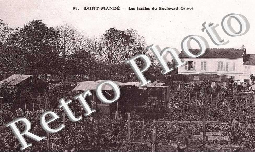 Les jardins du boulevard carnot