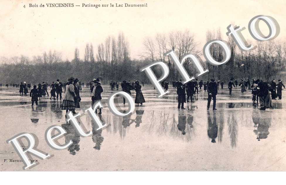 Bois de Vincennes Patinage sur le Lac Daumesnil