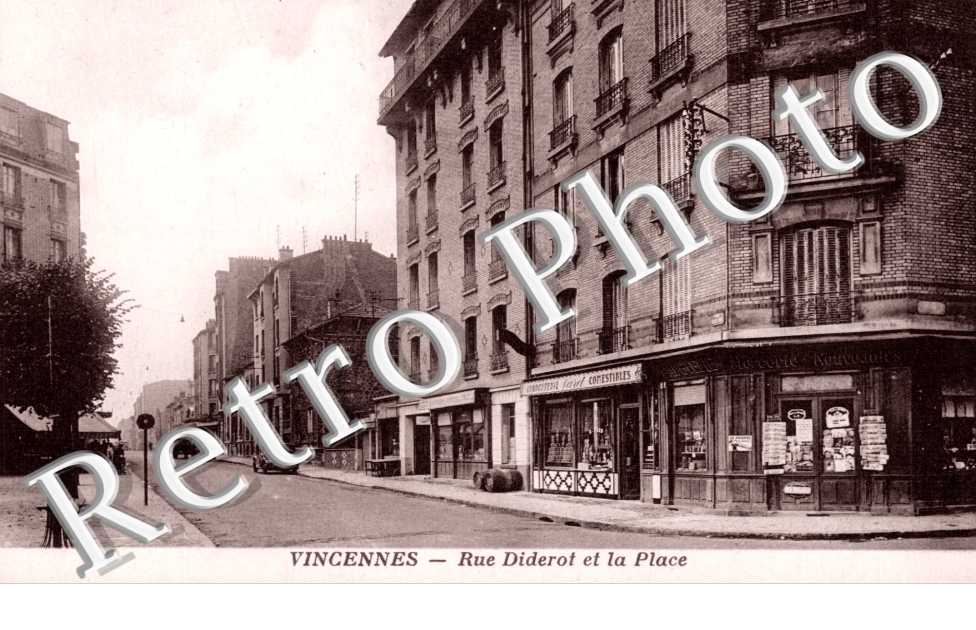 rue Diderot et la place