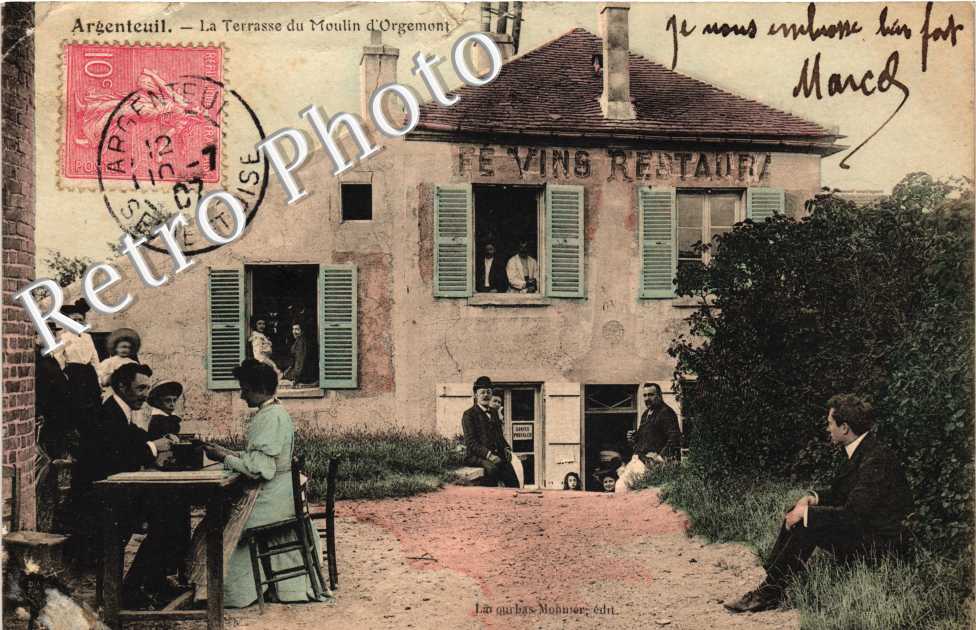 La terrasse du moulin d'orgemont