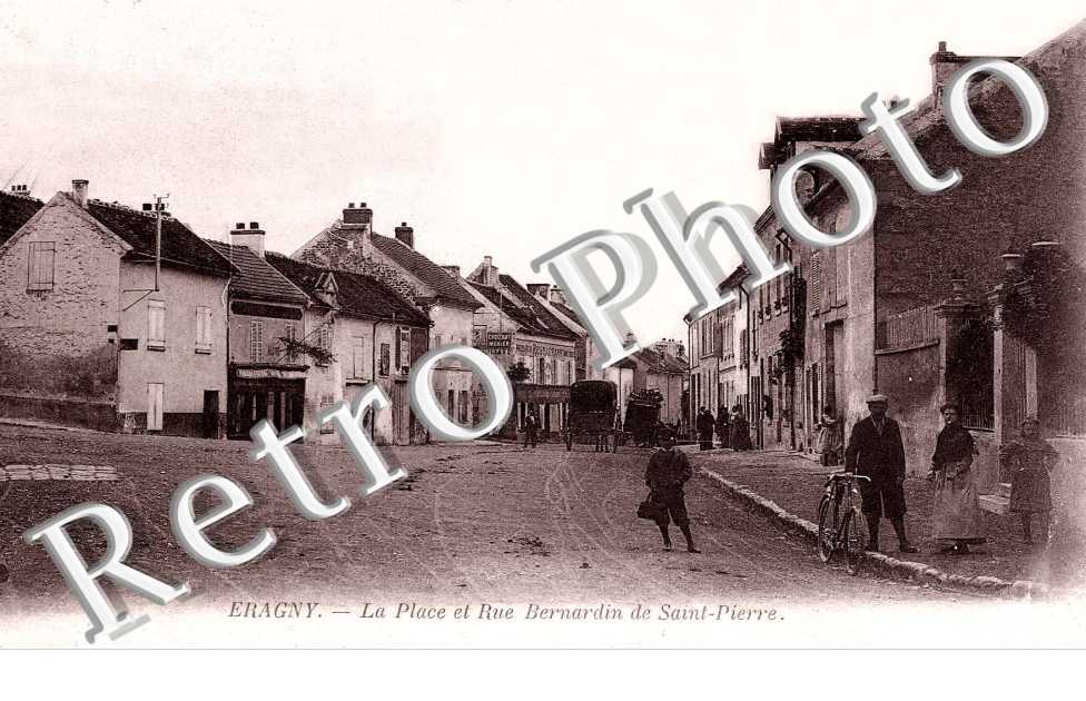Rue et place  Bernardin de Saint Pierre (couleur)