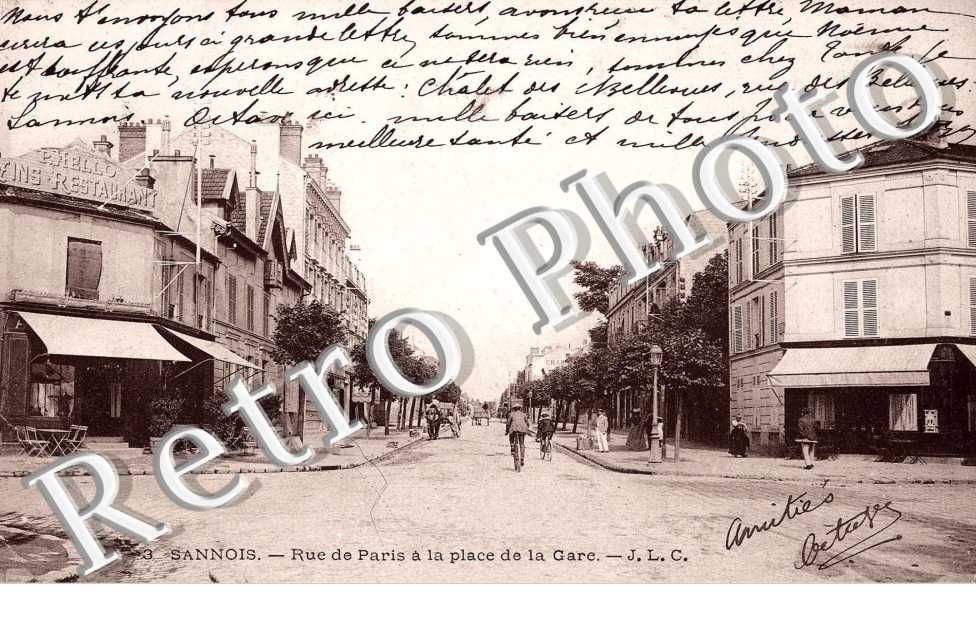 Rue de Paris a la Place de la Gare