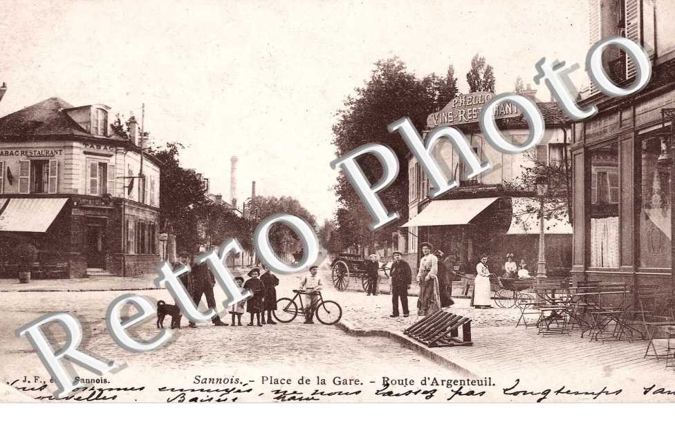 PLACE DE LA GARE ROUTE D'ARGENTEUIL