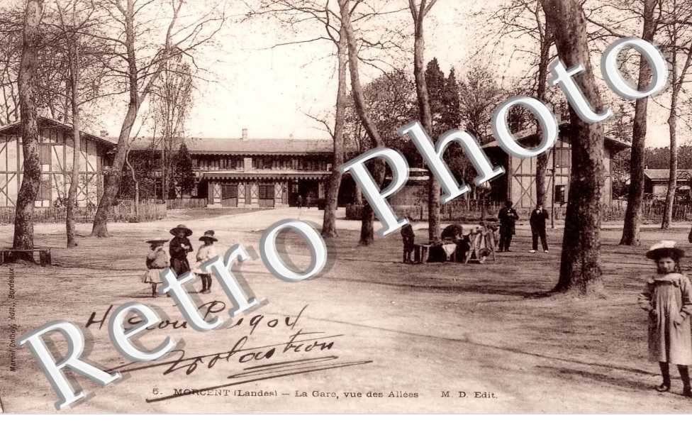 LA GARE VUE DES ALLEES