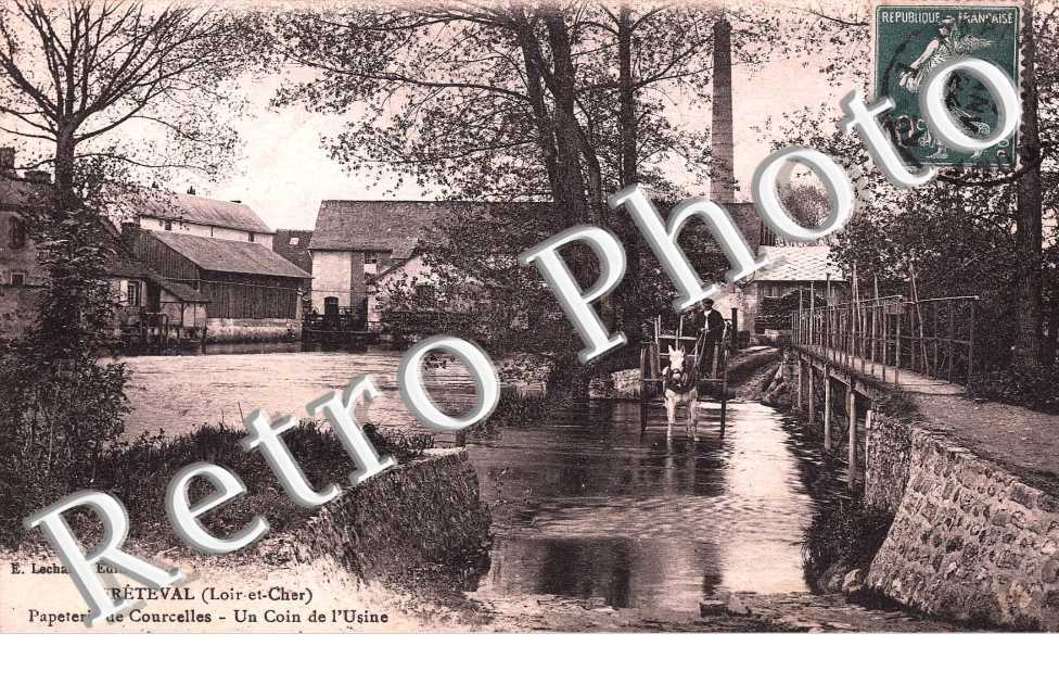 papeterie de courcelles, un coin de l'usine