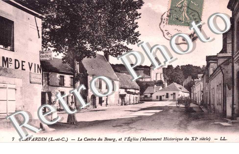 le centre du Bourg et l'eglise