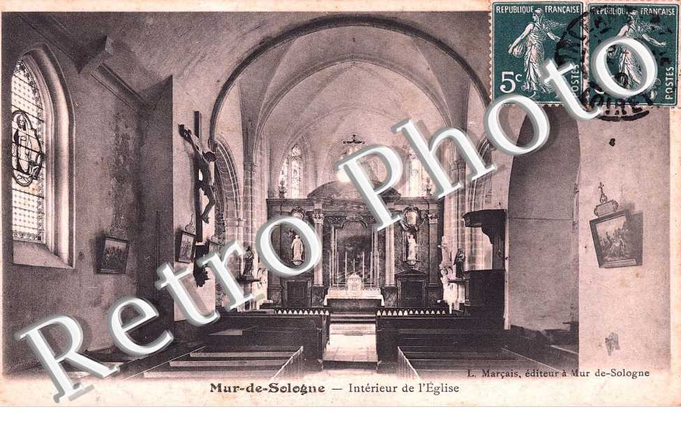 interieur de l'eglise