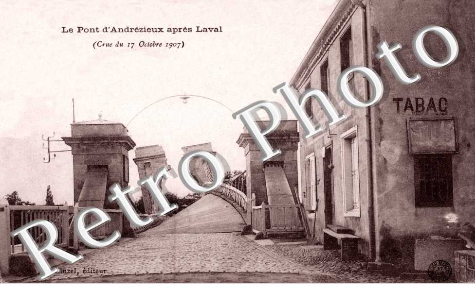 le pont d'andrezieux apres laval