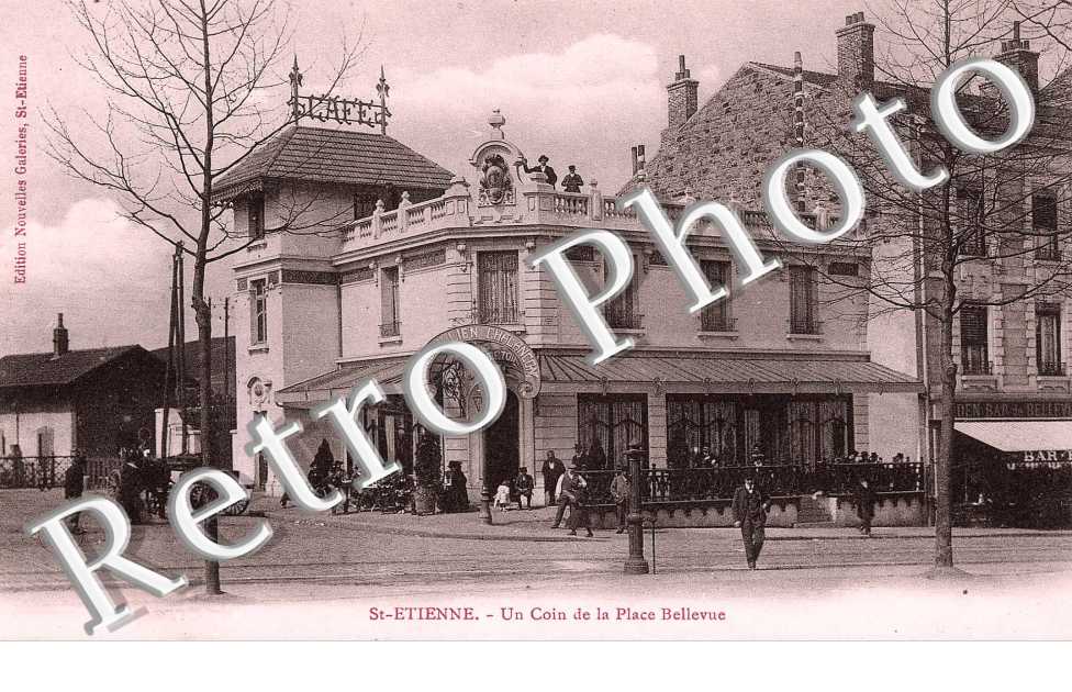 un coin de la place bellevue