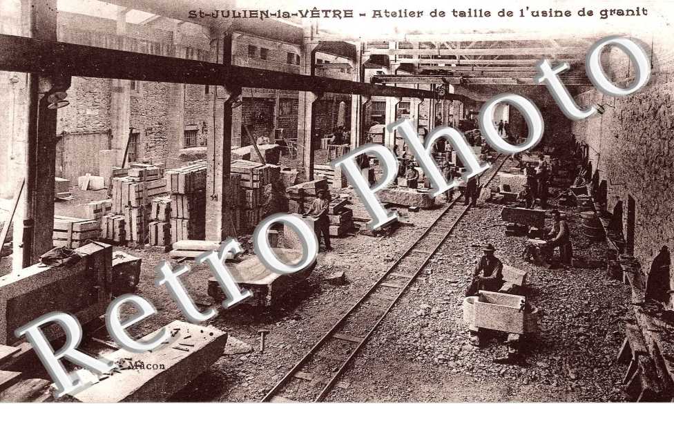 Atelier de Taill de l'Usine de Granit