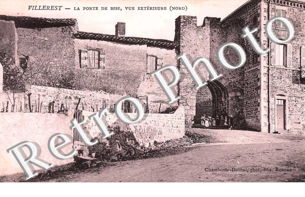 la porte de bise, vue exterieure (nord)