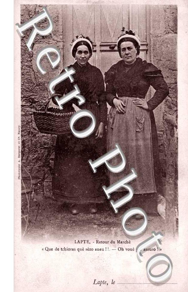 Retour du Marche (Folklore - Costumes) Top Carte