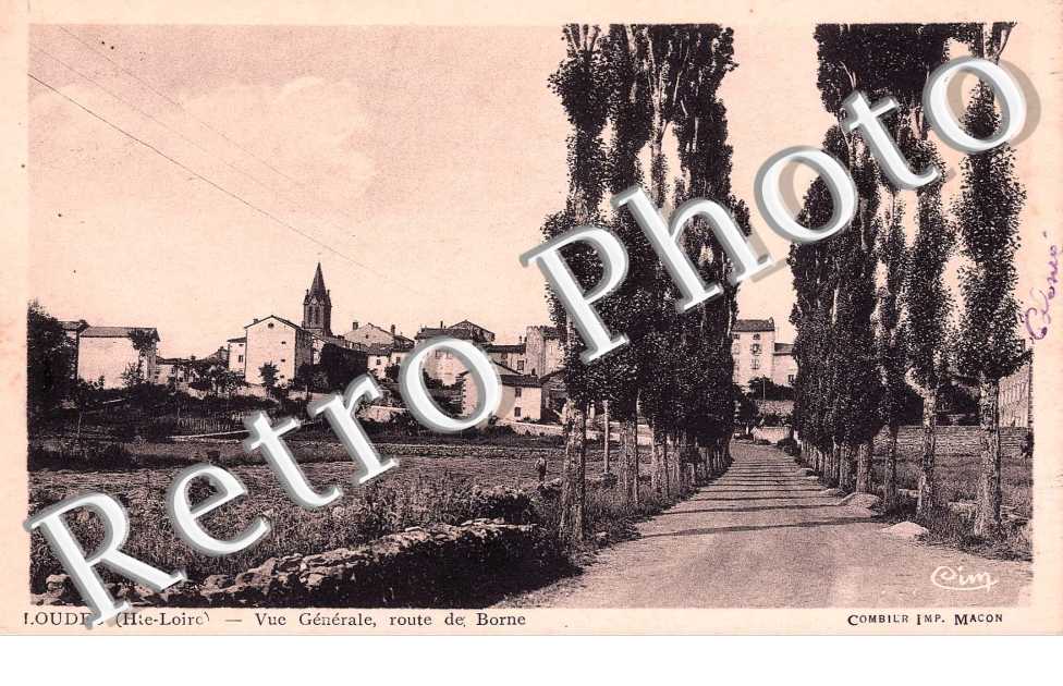 vue generale-route de bome