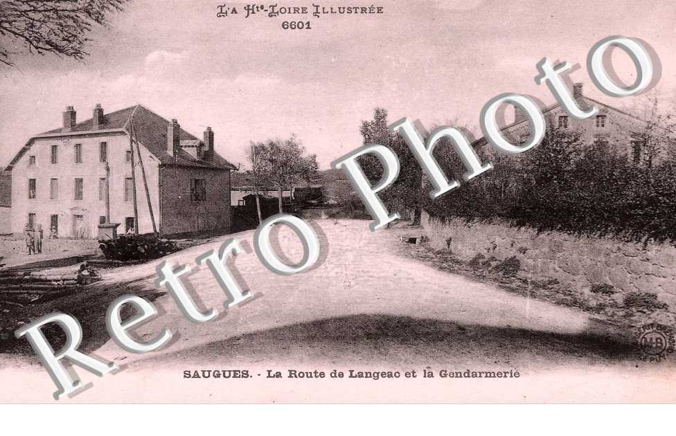 la Route de Langeac et la Gendarmerie