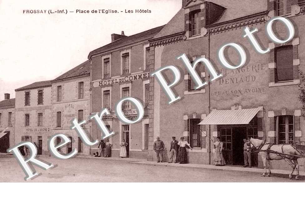 Place de l'eglise - les hotels